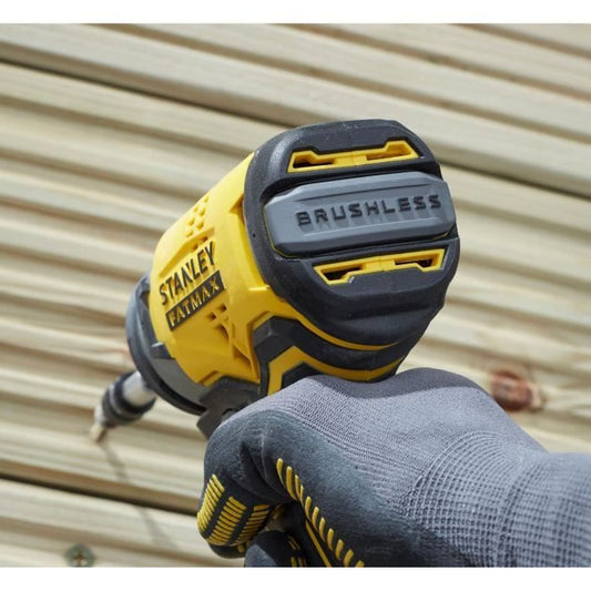 Impact screwdriver - STANLEY FATMAX V20 - SFMCF820D2K-QW - 190 Nm Brushless - Lithium 18V - 2 Batteries 2Ah