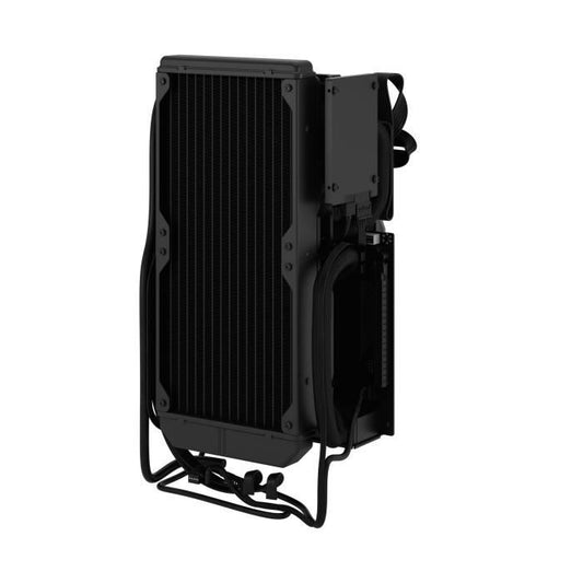 PC case - FRACTAL DESIGN - Mood Light Gray - m-ITX - 1 180mm fan, USB3.1 Type C