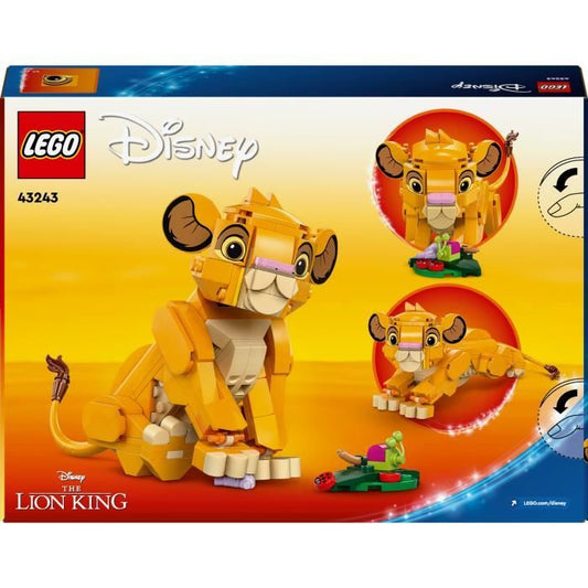 LEGO | Disney 43243 Simba, the Lion King's baby, construction toy, gift idea
