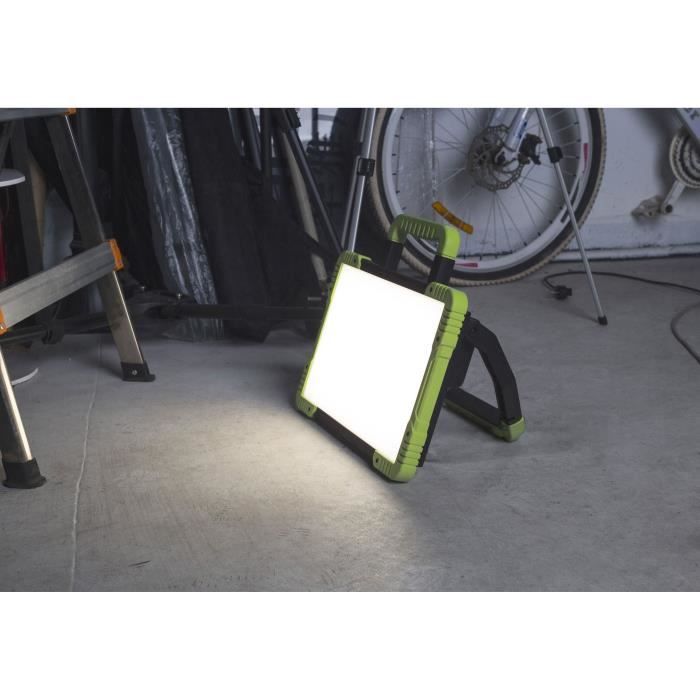 LED Floodlight - GAO - Construction site 30W - 3000 lumens, IP54, 3m cable