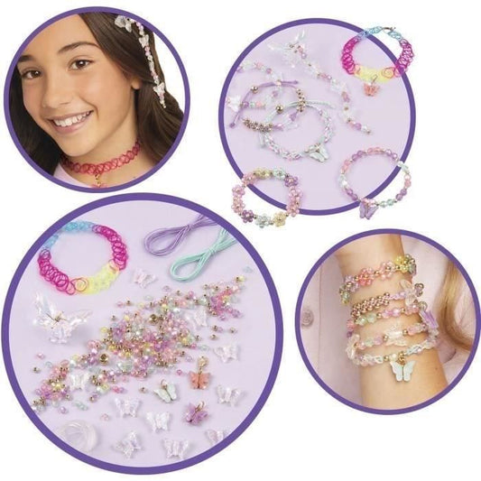 Jewelry creation game - LANSAY - 41323 - Make It Real - Butterfly Jewelry
