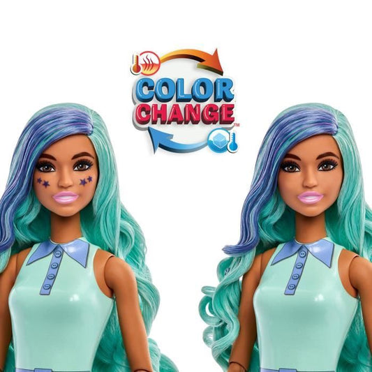 Barbie-Pop Reveal-Scented Doll Bubble Tea Series with Accessories HTJ21