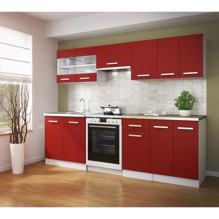 Ultra Kitchen Furniture L 80 cm - Matt Red