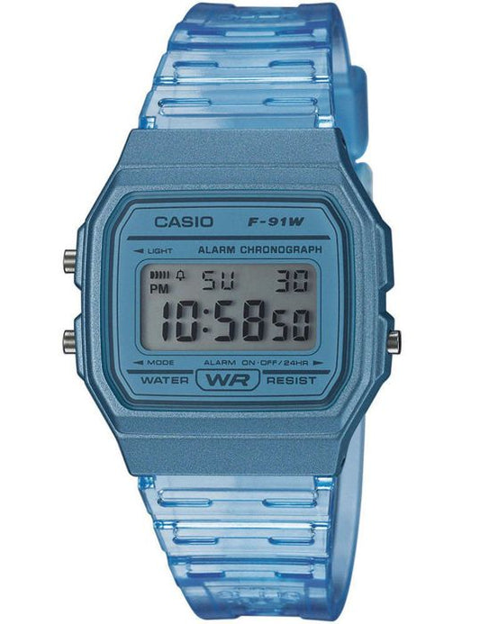 CASIO Collection Watch F-91WS-2EF chrono, alarm, auto calendar