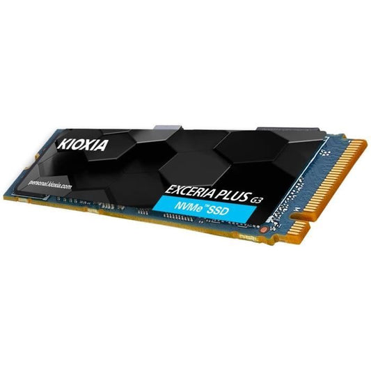 SSD - KIOXIA - EXCERIA PLUS - 2 TB, M.2, 5000 MB/s read, 3900 MB/s write, 64 Gbit/s