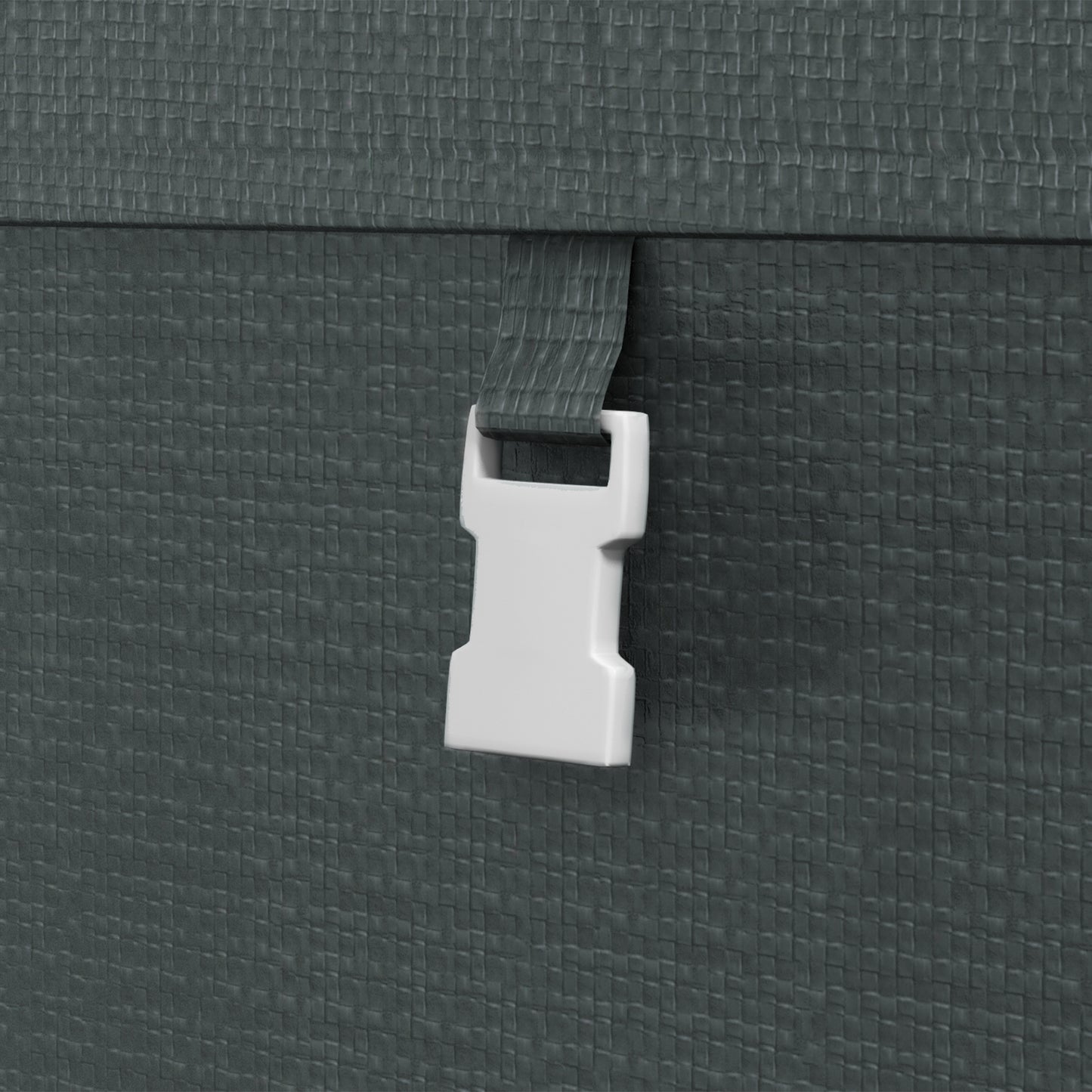 Outsunny Gartenschuppen, Lagerzelt, robust & wetterfest, Stahlrahmen, 1,2x1,8x1,6m, Dunkelgrau