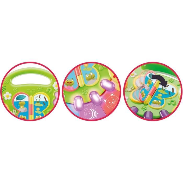 Animals - Mini educational table - CAROTINA BABY - Discovery of animals, sounds and melodies