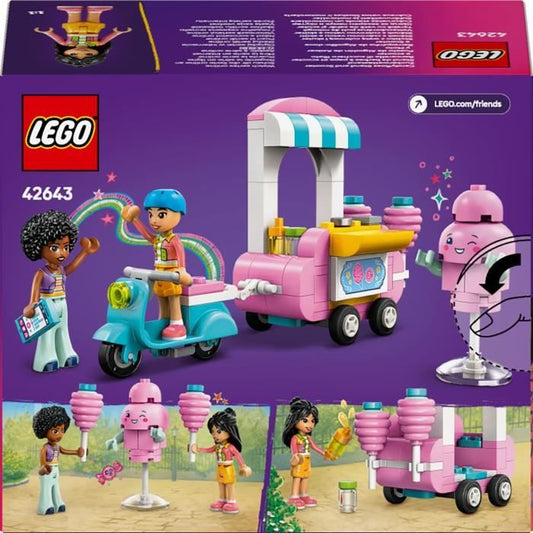LEGO Friends 42643 Cotton Candy Stand and Scooter - Toy for Girls Ages 6 and Up