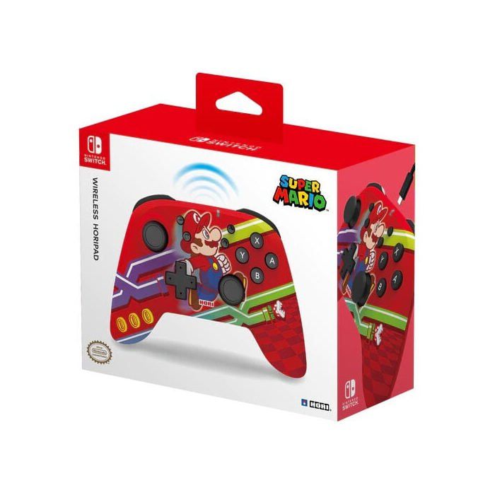 Gamepad - Hori - Horipad - Wireless - Red - 15h battery life