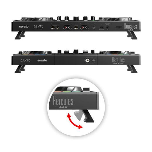 HERCULES DJCONTROL INPULSE 500 - DJ controller - Audio interface & integrated hardware mixer