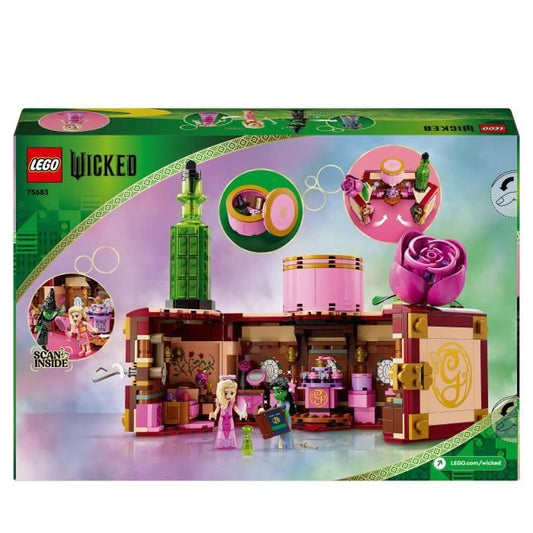 LEGO Wicked 75683 Glinda and Elphaba's Dorm - Collector's Model with Mini-Dolls