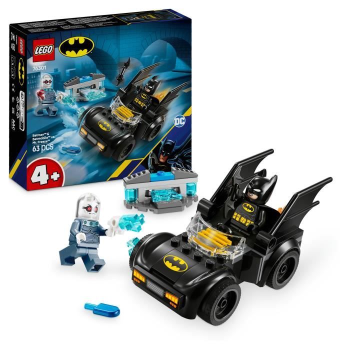 LEGO DC Batman 76301 Batman and the Batmobile vs. Mr. Freeze - Super Hero Game
