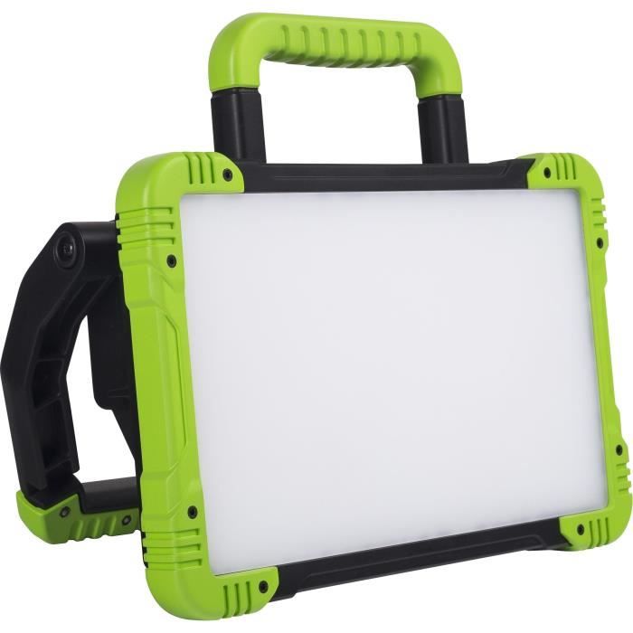 LED Floodlight - GAO - Construction site 30W - 3000 lumens, IP54, 3m cable