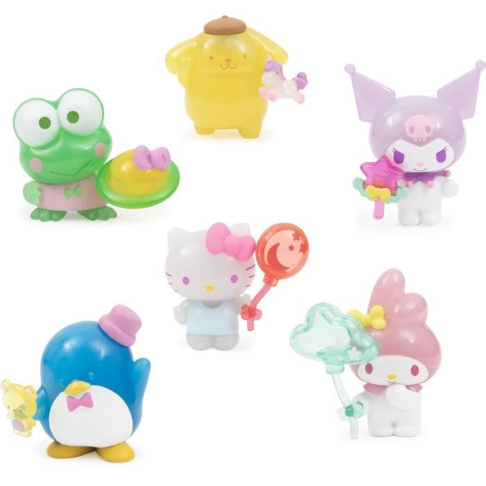 Box of 6 figurines - GPTOYS - HELLO KITTY - HKT11 - Collection - 5 cm - From 6 years old