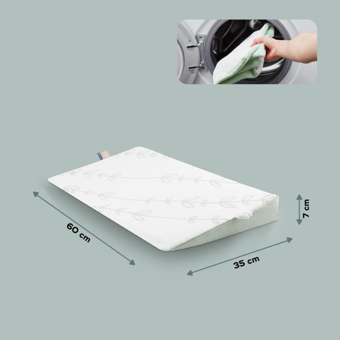 BABYMOOV Inclined surface Cosymat Antibacterial, naturally eliminates bacteria, suitable for 60x120 cm mattresses