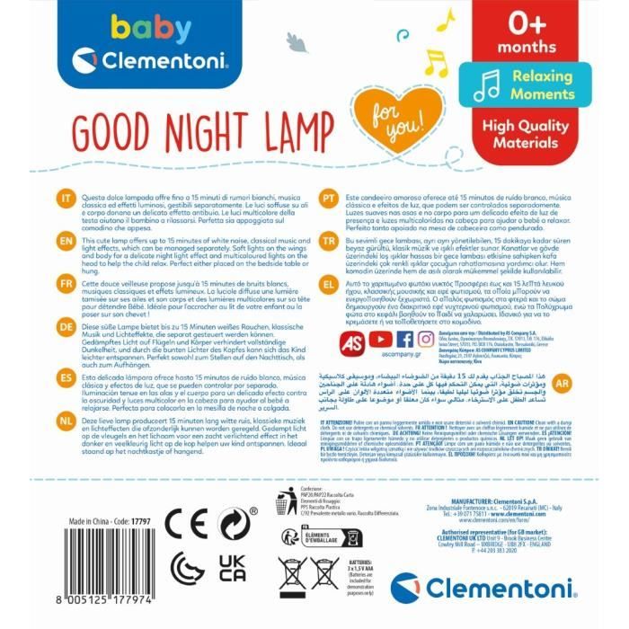 Luciole night light - Clementoni - Birth
