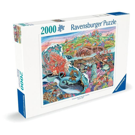 2000 piece puzzle, Adult puzzle, Ages 14+, The myth of Thalassa, Sea, 12001484, Ravensburger