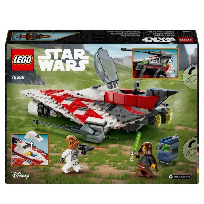 LEGO Star Wars 75388 Jedi Bob's Starfighter - Buildable Vehicle Replica