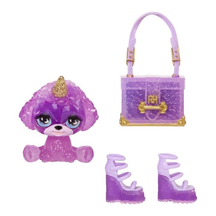 Rainbow High Fashion Doll with Slime Kit and Pet - Purple (Purple) - 11" Glitter Doll with Slime Kit