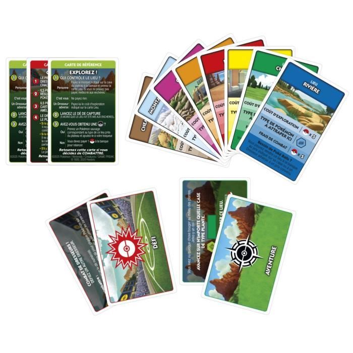 Pokémon Monopoly, board game, 2 to 4 players, games for children and Pokémon fans, approx. 45 minutes, ages 8 and up