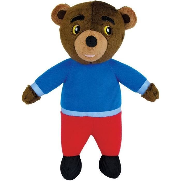Plush box - LITTLE BROWN BEAR - JEMINI - Family: Mama bear, Papa bear and Little brown bear