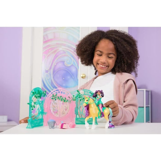 SPIN MASTER PLAYSET MINI DOLL AVA AND LEAF COLOR REVEAL Unicorn Academy
