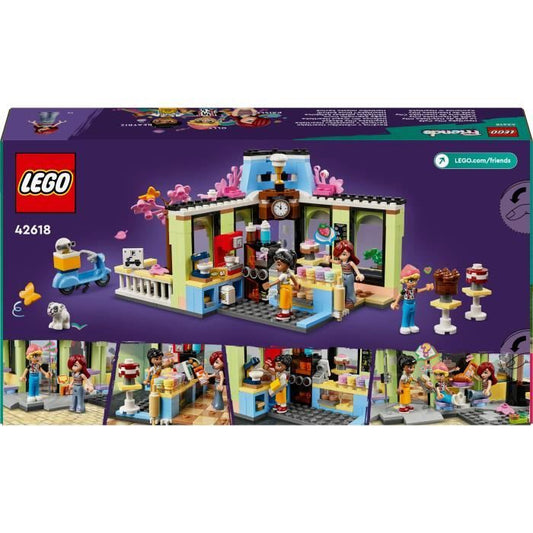 LEGO Friends 42618 Heartlake City Café - Kids Kitchen Accessories, Socializing