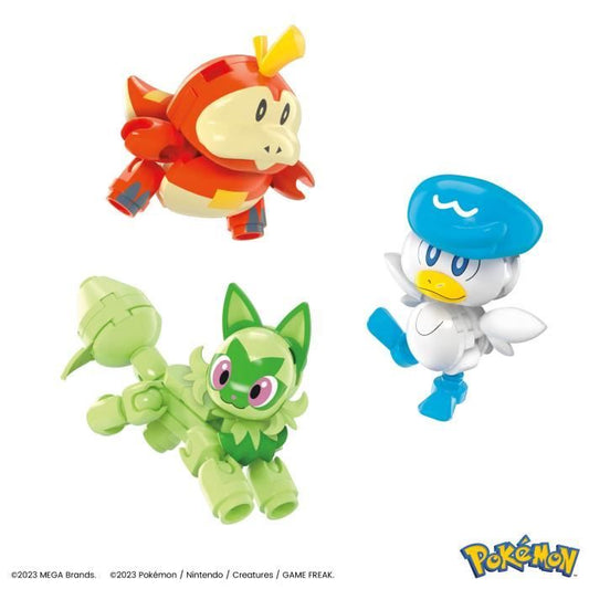 MEGA-Pokémon-Construction box 4 figurines and 1 Poké Ball (79 pcs) HPX92
