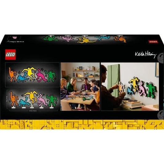 LEGO 31216 Art Keith Haring, Dancing Figures, Home Decor and Building Set for Adults