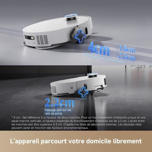DREAME L50 Pro Ultra - Robot Vacuum Cleaner with Auto-Empty and Auto-Clean Mops - 19,500 Pa