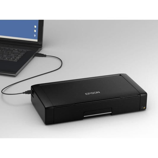 A4 inkjet printer - EPSON - WorkForce WF-110W - Wireless Wi-Fi and Wi-Fi Direct - Ink compatibility: EPSON 266 and 267