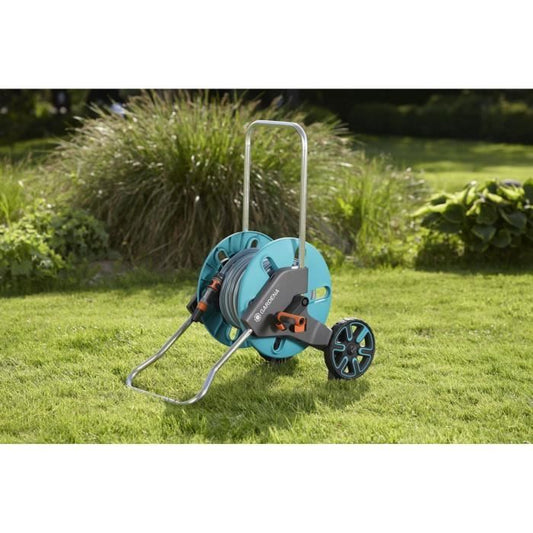 Gardena Dévidoir Cleverroll Size M equipped-adapted Small Garden-Delivered with Kit pipe 25m-5 years warranty (18512-26)
