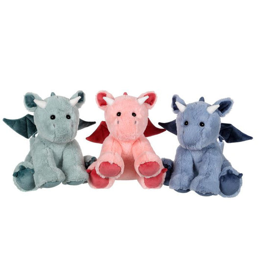 Plush - Gipsy Toys - Floppy Dragon - 30cm - Blue