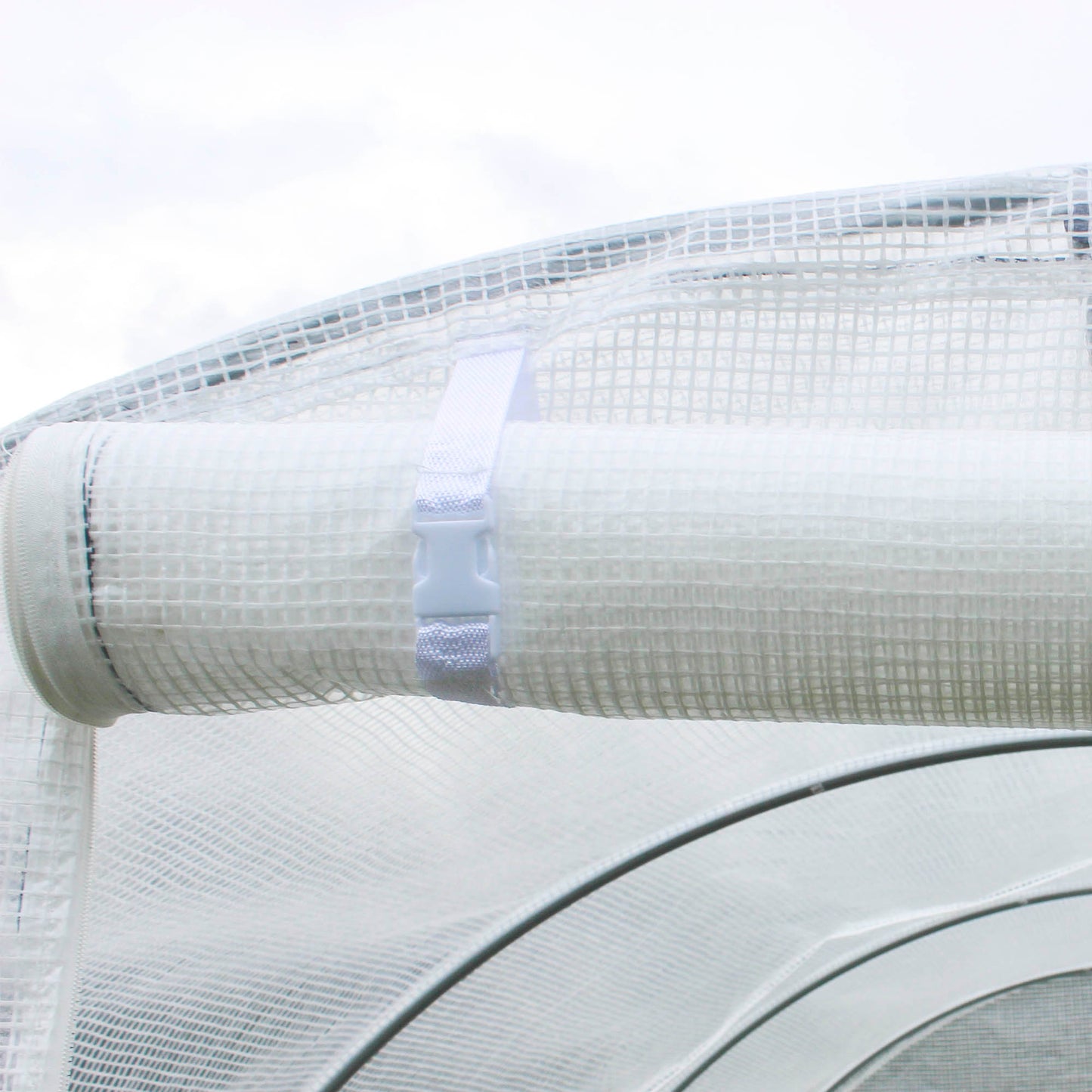 Outsunny Ersatz-Gewächshausabdeckung Gewächshausabdeckung, wetterbeständig, 300 cm x 200 cm x 200 cm, Transparent