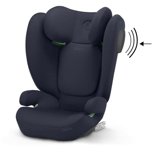 Car seat - CYBEX - Solution B3 i-fix - Group 2/3 - Reclining - Bay Blue