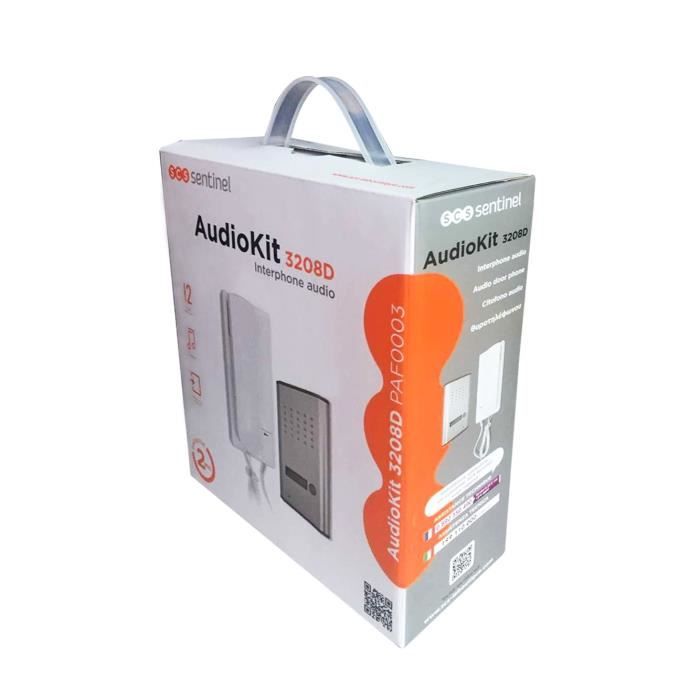 SCS Sentinel Audio intercom 2 wires Audiokit 3208D