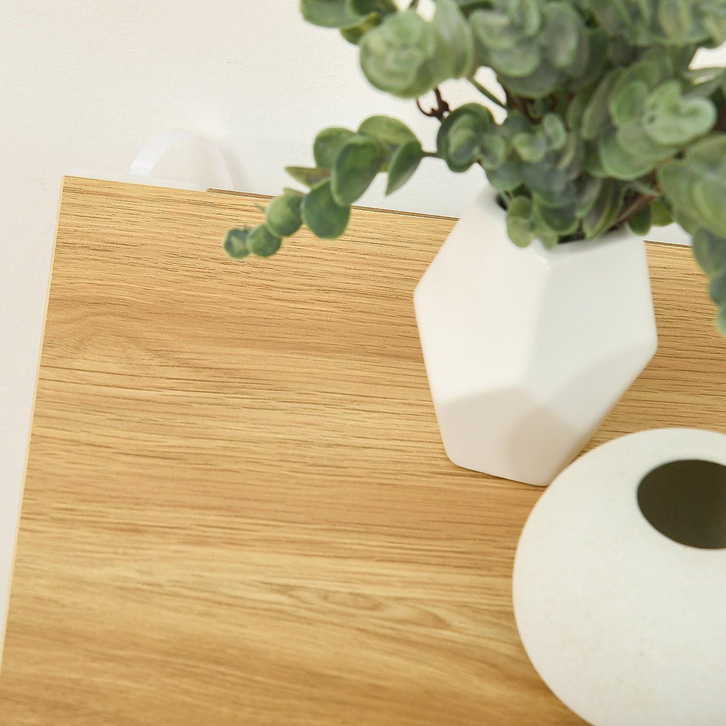 HOMCOM Schuhschrank Schruhregal Schuhaufbewahrung, 3 Fächer, 18 Paar Schuhe, 72 cm x 26 cm x 112 cm, Weiß + Braun