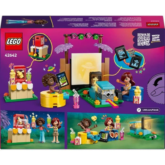 LEGO Friends 42642 Movie Night with Friends - Building Set for Girls Ages 6 and Up