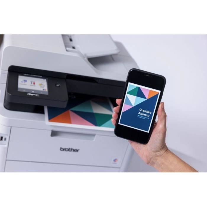 4 in 1 color LED multifunction printer - BROTHER - MFC-L3760CDW - Ethernet and Wifi