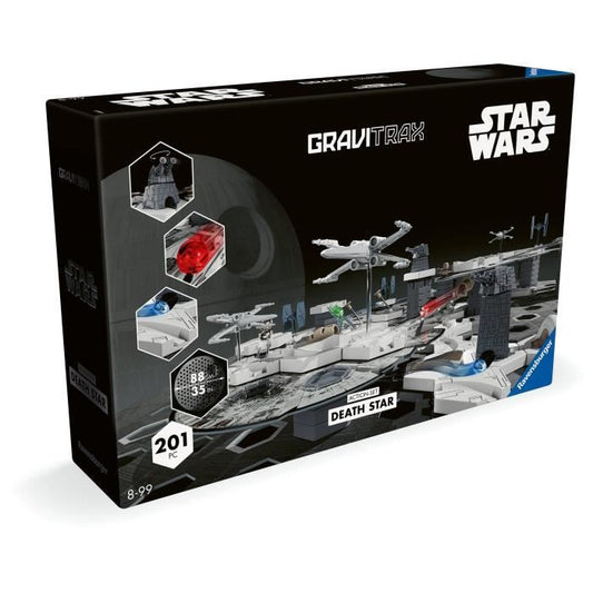 Ravensburger-Gravitrax Star Wars Set-188 pieces-Marble track-Construction game-Marble run-From 8 years old-23860