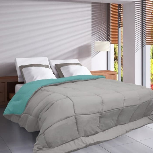 HUDSON Microfiber Light Duvet 200g / m² 220x240cm Pebble & Lake