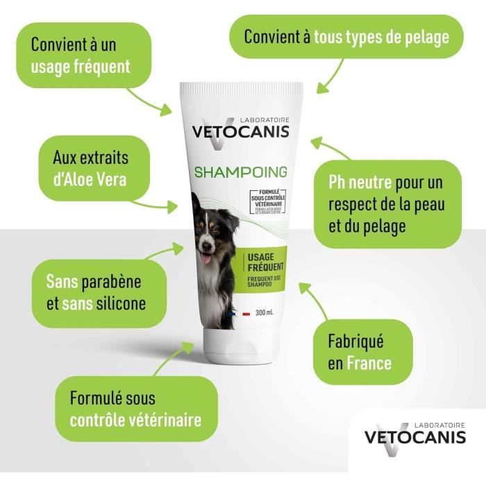 VETOCANIS Shampoo Frequent Use - For Dog