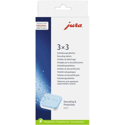 Box of 9 JURA Descaling tablets