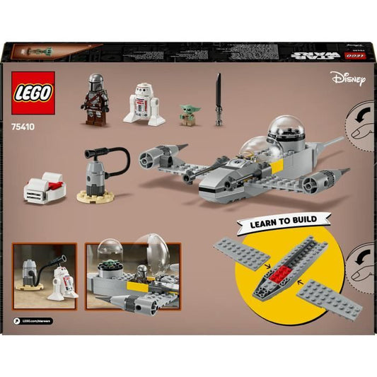 LEGO Star Wars: The Mandalorian 75410 Mando & Grogu's N-1 Fighter - Game for ages 4 and up