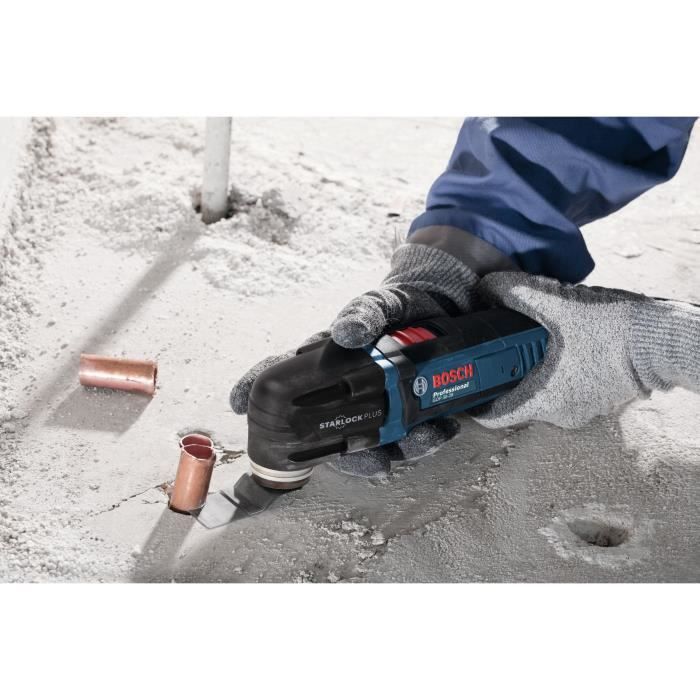 BOSCH Multifunction tool Starlock plus 300 W GOP30-28 with 1 wood and metal blade