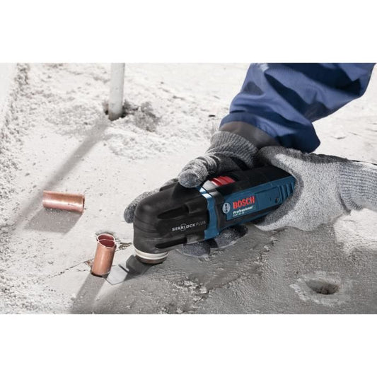 BOSCH Multifunction tool Starlock plus 300 W GOP30-28 with 1 wood and metal blade