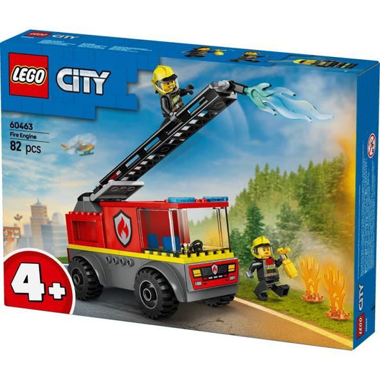 LEGO City 60463 Fire Truck with Ladder - Building Game - Kids Ages 4 and Up