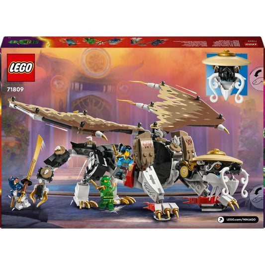 LEGO 71809 NINJAGO Equals the Dragon Master, Ninja Toy with 5 Ninja Minifigures including Lloyd and Nya Characters