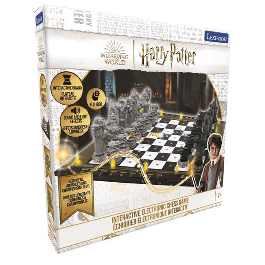 Harry Potter - Electronic chess - touch keyboard, light and sound effects - 64 difficulty levels - Lexibook