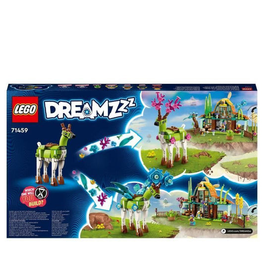 LEGO DREAMZzz 71459 Dream Creatures Stable, Farm Toy with 2-in-1 Deer Figure